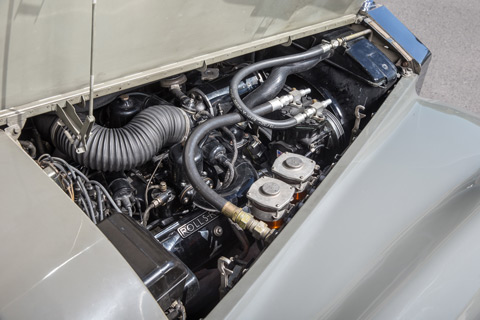Motor des Rolls-Royce Silver Cloud III von 1963 (© Daniel Reinhard)