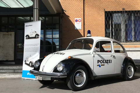 Die weisse Maus - Polizei-VW Käfer 1300