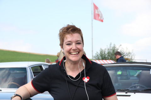 Christina Brauckhoff - Oldtimerausfahrt mit krebskranken Kindern ( Markt Siegenthaler)