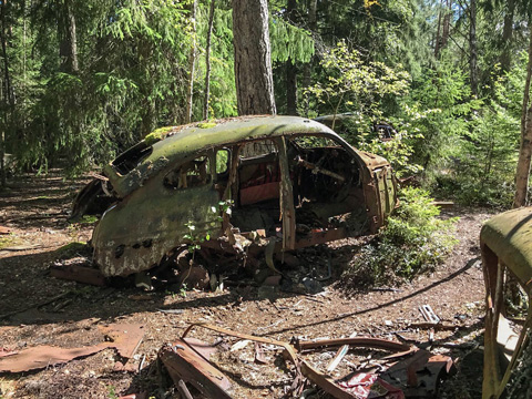Autofriedhof in Kyrkö Mosse (© Uwe Klingen/Daniel Reinhard)