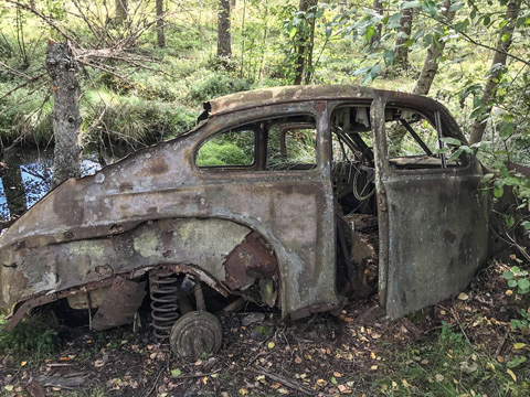 Autofriedhof in Kyrkö Mosse (© Uwe Klingen/Daniel Reinhard)