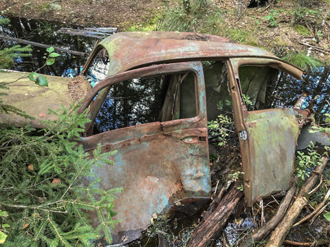 Autofriedhof in Kyrkö Mosse (© Uwe Klingen/Daniel Reinhard)