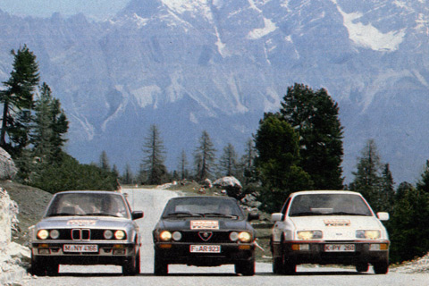 Artikelbild Vor 34 Jahren - Vergleich der heissen Alltagssportler BMW 323i, Alfa Romeo GTV6 und Ford Sierra XR4i