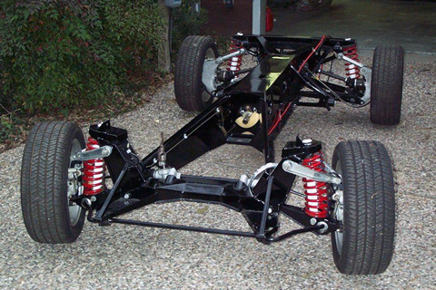 Chassis des Lotus Elan X100 Prototyp von 1984 (© Hemmings / Besitzer)