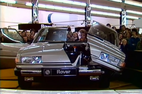 Rover SD1 3500 auf der IAA 1977
