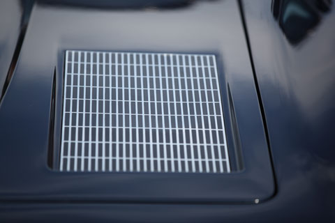 Wirkungsloser Lufteinlass bei der Chevrolet Corvette C2 Baujahr 1963