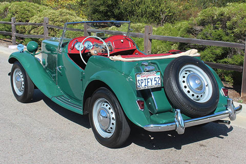 MG TD von 1952 (© British Sports Cars)