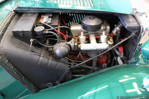 XPAG-Motor des MG TD von 1952 (© British Sports Cars)