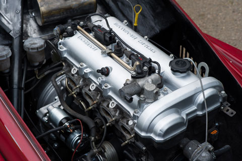 Mazda-MX-5-Motor im Dowsetts (2017) (© Silverstone Auctions)