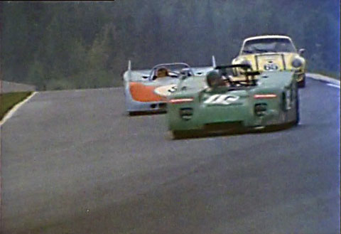 Porsche 911 ST 2.5 auf dem Nürburgring 1972