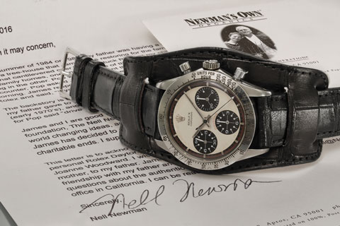 Rolex Daytona ex Paul Newman (© Philips)
