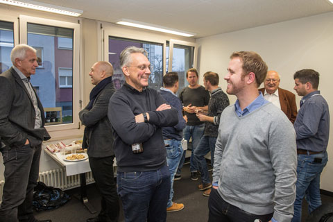 Apero zur Lancierung des Jahresmagazin 2018 (© Daniel Reinhard)