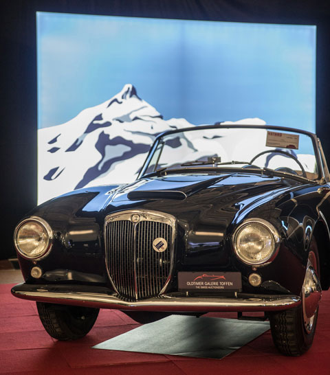 Lancia Aurelia B24S in Gstaad 2017 (© Daniel Reinhard)