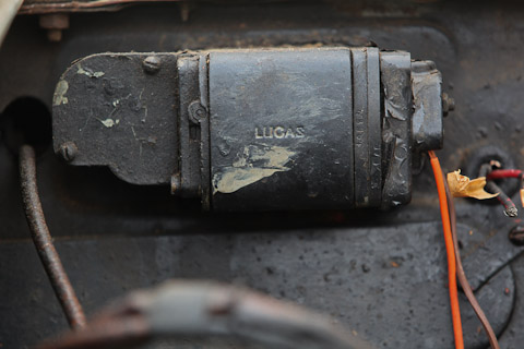 Lucas Elektrik in einem Auto von 1947