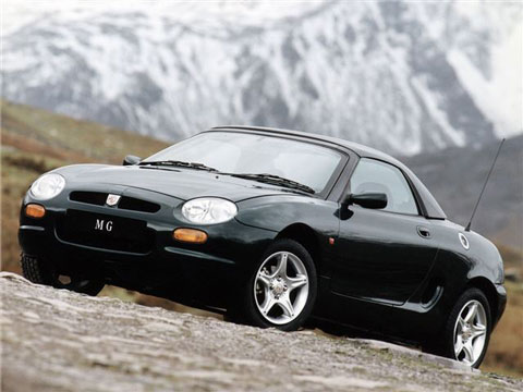 MG F mit Mittelmotor