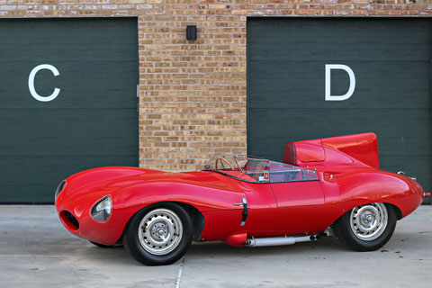 Jaguar D-Type XKD 518 (© Mathieu Heurtault - Courtesy Gooding & Co)