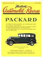 Titelblatt der Nummer 9 von Illustrierte Automobil-Revue 1930