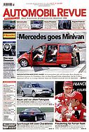 Titelblatt der Nummer 27 von Automobil-Revue Zeitungen 2001