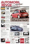 Titelblatt der Nummer 43 von Automobil-Revue Zeitungen 2002