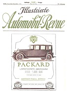 Titelblatt der Nummer Doppelausgabe 11/12 von Illustrierte Automobil-Revue 1924