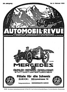 Titelblatt der Nummer 2 von Automobil-Revue Zeitungen 1919