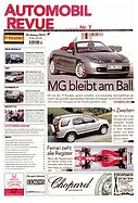 Titelblatt der Nummer 7 von Automobil-Revue Zeitungen 2002