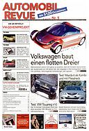 Titelblatt der Nummer 5 von Automobil-Revue Zeitungen 2003