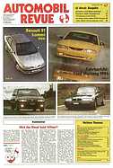 Titelblatt der Nummer 47 von Automobil-Revue Zeitungen 1993