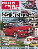 Titelblatt der Nummer 11 von auto motor und sport 2012