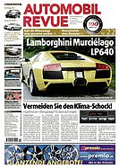 Titelblatt der Nummer 22 von Automobil-Revue Zeitungen 2006