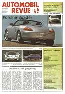 Titelblatt der Nummer 28 von Automobil-Revue Zeitungen 1996