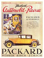 Titelblatt der Nummer Doppelnummer 10/11 von Illustrierte Automobil-Revue 1926