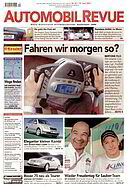 Titelblatt der Nummer 24 von Automobil-Revue Zeitungen 2001