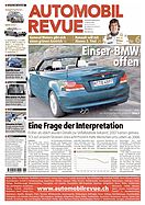 Titelblatt der Nummer 6 von Automobil-Revue Zeitungen 2008