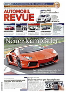 Titelblatt der Nummer 18 von Automobil-Revue Zeitungen 2011