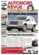 Titelblatt der Nummer 25 von Automobil-Revue Zeitungen 2006