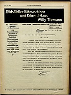 Titelblatt der Nummer 27 von Der Motorfahrer 1914