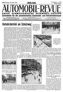 Titelblatt der Nummer 33 von Automobil-Revue Zeitungen 1942