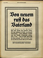 Titelblatt der Nummer 37 von Der Motorfahrer 1916