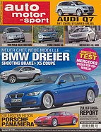 Titelblatt der Nummer 20 von auto motor und sport 2006