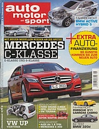 Titelblatt der Nummer 5 von auto motor und sport 2012