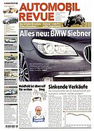 Titelblatt der Nummer 28 von Automobil-Revue Zeitungen 2008