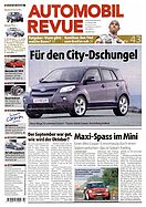 Titelblatt der Nummer 43 von Automobil-Revue Zeitungen 2008