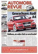 Titelblatt der Nummer 35 von Automobil-Revue Zeitungen 2007
