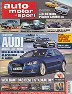 Titelblatt der Nummer 11 von auto motor und sport 2007