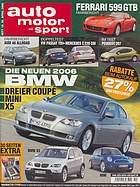 Titelblatt der Nummer 10 von auto motor und sport 2006