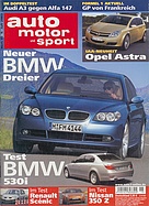 Titelblatt der Nummer 15 von auto motor und sport 2003