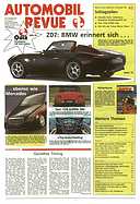 Titelblatt der Nummer 45 von Automobil-Revue Zeitungen 1997