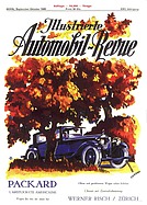 Titelblatt der Nummer Doppelausgabe 8/9 von Illustrierte Automobil-Revue 1925