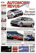 Titelblatt der Nummer 30 von Automobil-Revue Zeitungen 2003